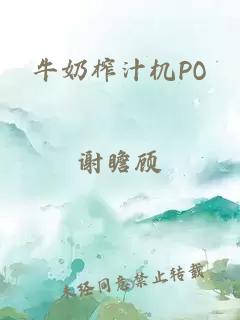 牛奶榨汁机PO