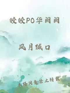 皎皎PO华阙阙