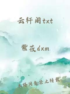 云轩阁txt