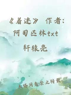 《着迷》 作者:阿司匹林txt