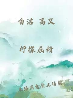 白洁 高义