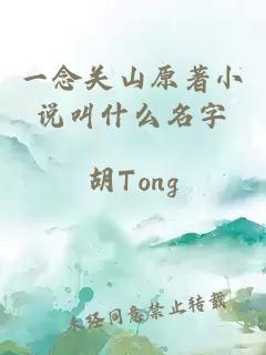 一念关山原著小说叫什么名字