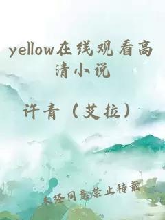 yellow在线观看高清小说