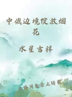 中俄边境绽放烟花