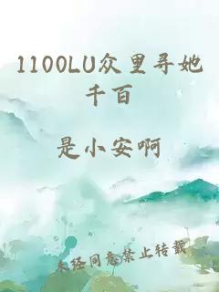 1100LU众里寻她千百