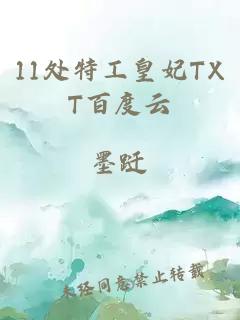 11处特工皇妃TXT百度云