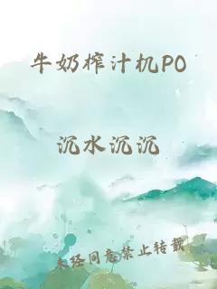 牛奶榨汁机PO