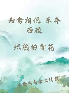 两禽相悦 东奔西顾