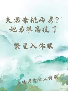 夫君兼祧两房？她另攀高枝了